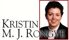KRISTIN RONGVE, family law, debt collection, corporate litigation lawyer
